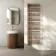 Cannes Brushed Copper Designer Heated Towel Rail 1600x500mm