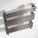 Santorini Brushed Gunmetal Flat Panel Heated Towel Rail 800x450mm