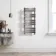 Santorini Brushed Gunmetal Flat Panel Heated Towel Rail 1000x450mm