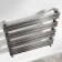 Santorini Brushed Gunmetal Flat Panel Heated Towel Rail 1000x600mm