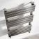 Santorini Brushed Gunmetal Flat Panel Heated Towel Rail 1200x450mm