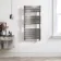 Santorini Brushed Gunmetal Flat Panel Heated Towel Rail 1200x600mm