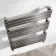 Santorini Brushed Gunmetal Flat Panel Heated Towel Rail 1200x600mm