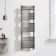 Santorini Brushed Gunmetal Flat Panel Heated Towel Rail 1400x450mm