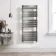 Santorini Brushed Gunmetal Flat Panel Heated Towel Rail 1400x600mm