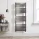 Santorini Brushed Gunmetal Flat Panel Heated Towel Rail 1600x600mm