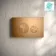 Idaho Brushed Copper Round Button Flush Plate