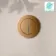 Detroit Brushed Copper Round Push Button for Cable Operated Concealed Cistern - Dia.48mm