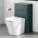 Detroit Brushed Gunmetal Round Push Button for Cable Operated Concealed Cistern - Dia.48mm