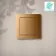 Detroit Brushed Copper Square Push Button for Cable Operated Concealed Cistern