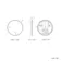 Lily Natural Walnut Round LED Mirror 600mm