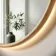 Lily Natural Oak Pill LED Mirror 900x500mm