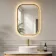 Lily Natural Oak Rectangular LED Mirror 700x500mm