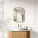 Lily Natural Oak Rectangular LED Mirror 700x500mm