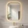 Lily Natural Oak Rectangular LED Mirror 800x600mm
