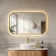 Lily Natural Oak Rectangular LED Mirror 600x1000mm