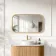 Lily Natural Oak Rectangular LED Mirror 600x1000mm