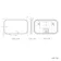 Lily Natural Oak Rectangular LED Mirror 600x1000mm