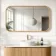 Lily Natural Oak Rectangular LED Mirror 700x1200mm