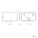 Lily Black Oak Rectangular LED Mirror 600x1000mm