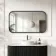 Lily Black Oak Rectangular LED Mirror 700x1200mm