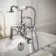 Kenmare Traditional Chrome Freestanding Bath Shower Mixer Tap