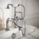Kenmare Traditional Chrome Freestanding Bath Shower Mixer Tap