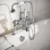 Avoca Traditional Chrome Freestanding Bath Shower Mixer Tap