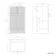 Havana Fluted Black Walnut Basin Vanity 500mm - Chrome Handles