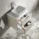 Cadiz Fluted Linen White Wall Hung Drawer Vanity with Marble Top 600mm (Excludes Basin) - Chrome Handles