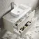 Cadiz Fluted Linen White Wall Hung Drawer Vanity with Marble Top & Marin Basin 1000mm - Chrome Handles