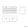Cadiz Fluted Linen White Wall Hung Double Basin Drawer Vanity 1200mm - Chrome Handles