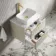 Cadiz Fluted Linen White Wall Hung Drawer Vanity with Marble Top & Marin Basin 600mm - Brushed Brass Accents