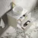 Cadiz Fluted Linen White Wall Hung Drawer Vanity with Marble Top & Nevis Basin 600mm - Brushed Brass Accents