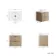 Cadiz Fluted Apex Oak Wall Hung Drawer Vanity with Marble Top & Nevis Basin 600mm - Brushed Brass Accents