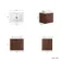 Cadiz Fluted Apex Walnut Wall Hung Drawer Vanity with Marble Top & Reno Basin 600mm - Brushed Brass Accents