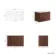 Cadiz Fluted Apex Walnut Wall Hung Drawer Vanity with Marble Top 800mm (Excludes Basin) - Brushed Brass Accents