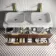 Cadiz Fluted Apex Walnut Double Wall Hung Drawer Vanity with Marble Top 1200mm (Excludes Basin) - Brushed Brass Accents