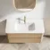 Jerez Country Oak Wall Hung Basin Drawer Vanity 1000mm