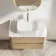 Jerez Country Oak Wall Hung Drawer Vanity with Marble Top & Marin Basin 800mm