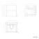 Jerez Black Walnut Wall Hung Drawer Vanity with Marble Top 600mm - Excludes Basin