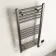 Naples Electric Premium Brushed Gunmetal Straight Heated Towel Rail 1000x500mm