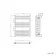 Naples Electric Premium Brushed Copper Straight Heated Towel Rail 800x600mm
