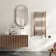 Naples Electric Premium Brushed Copper Straight Heated Towel Rail 1200x400mm