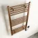 Naples Electric Premium Brushed Copper Straight Heated Towel Rail 1000x600mm