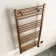 Naples Electric Premium Brushed Copper Straight Heated Towel Rail 1200x600mm