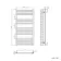 Naples Electric Premium Brushed Copper Straight Heated Towel Rail 1200x600mm
