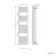 Naples Electric Premium Brushed Copper Straight Heated Towel Rail 1600x400mm