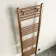 Naples Electric Premium Brushed Copper Straight Heated Towel Rail 1600x500mm