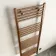 Naples Electric Premium Brushed Copper Straight Heated Towel Rail 1600x600mm